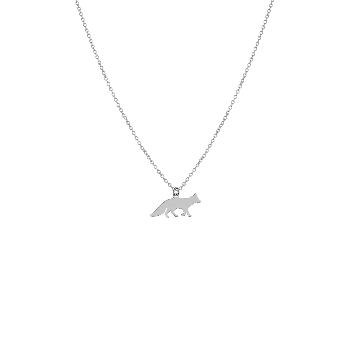 Silver fox necklace | Lost & Faune